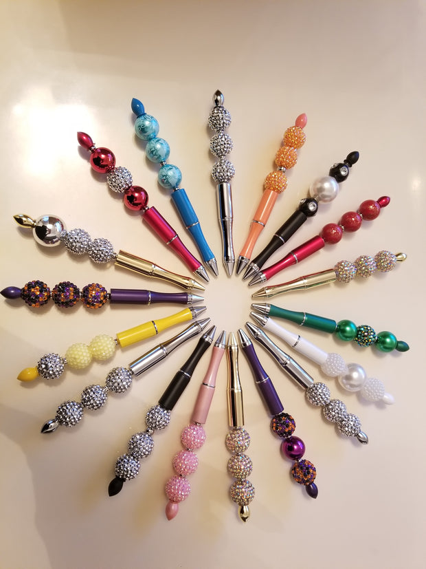 Customized bling ink pens